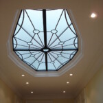 TheGlassStudio Image 40-Private residence, Toronto Leaded glass skylight ceiling