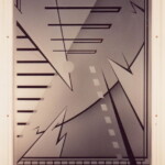 TheGlassStudio Image 59-Private residence, Toronto Etched glass with a contemporary geometric design