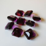 DF 22mm Amethyst Glass Jewels 22mm Amethyst DF