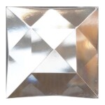 40mm CRYSTAL Faceted Glass Jewel 40mm CRYSTAL Faceted